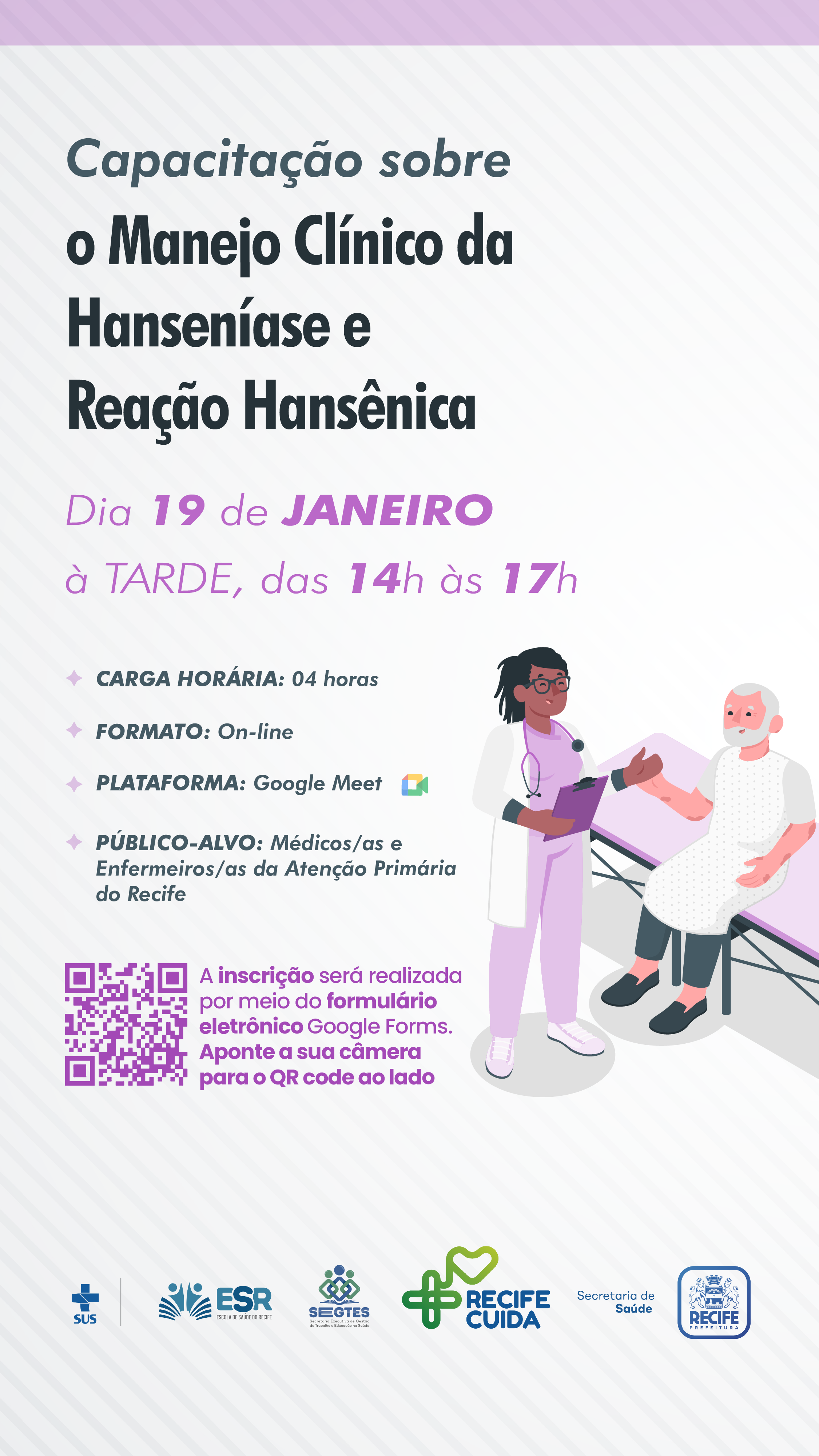 “curso Capacitação Sobre O Manejo Clínico Da Hanseníase E Reação Hansênica” Formação On Line 5745